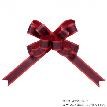 青山　リボン　ワンタッチリボン カスタムダブルループボウ 33mm幅×25枚入  2357-16