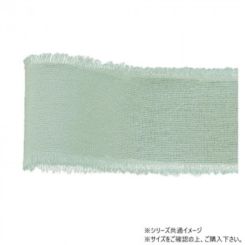青山　リボン コットンフリンジプチロール 38mm×4.2m 460-146
