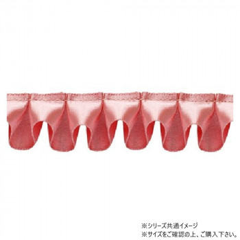 青山　リボン コルダサテンフリル 25mm×3m 2116-24