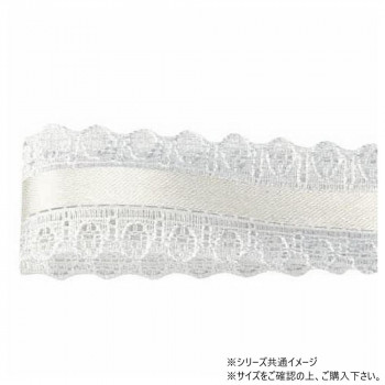 青山　リボン ニュースィートサテンレース 18mm×10m 2780-01