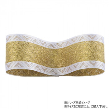 青山　リボン メタリックトリアノン 30mm×25m 9772-01