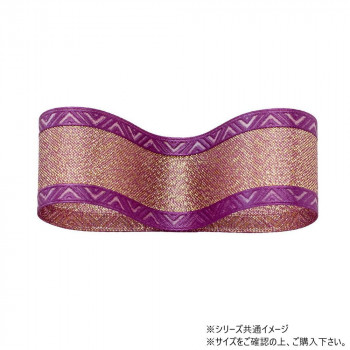 青山　リボン メタリックトリアノン 30mm×25m 9772-40
