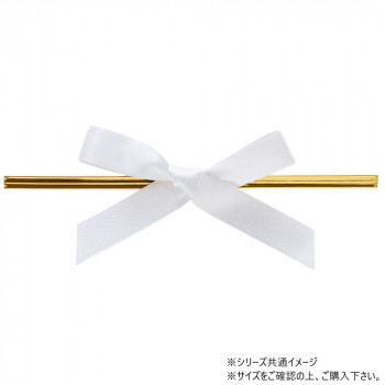 青山　リボン リーガルタイドボウビニタイ付 18mm幅×100個入 7214-01