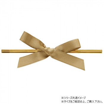 青山　リボン リーガルタイドボウビニタイ付 18mm幅×100個入 7214-831