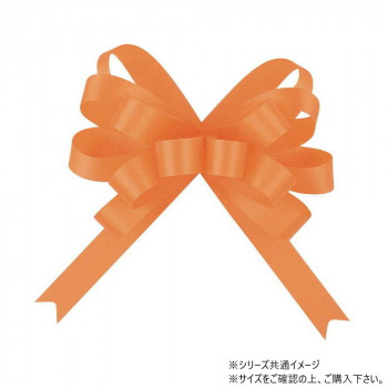 青山　リボン　ワンタッチリボン ループボウ カスタムサテン 13mm幅×50枚入 6896-93
