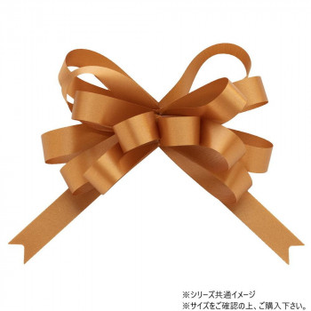 青山　リボン　ワンタッチリボン ループボウ カスタムサテン 16mm幅×50枚入 6897-35