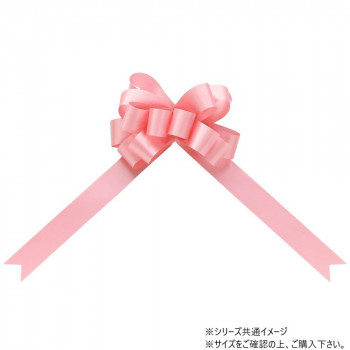 青山　リボン　ワンタッチリボン ループボウ カスタムサテン 33mm幅×50枚入 8899-47