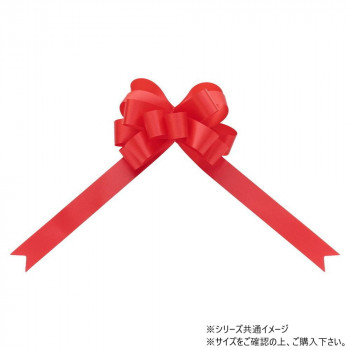 青山　リボン　ワンタッチリボン ループボウ カスタムサテン 33mm幅×50枚入 8899-86