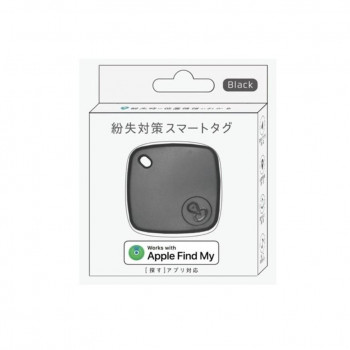 福昌 紛失対策スマートタグ ブラック FS-829