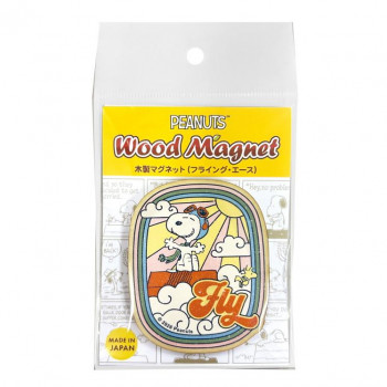 ナガノファクトリー SNOOPY スヌーピー 木製マグネット(フライング・エース) SN541FA
