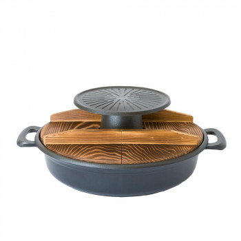 東伸販売 アルミ焼きしゃぶ鍋 30cm J-53