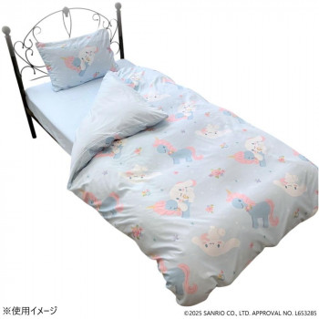 サンリオ シナモロール 総柄カバー3点セット シングル SB-684-S