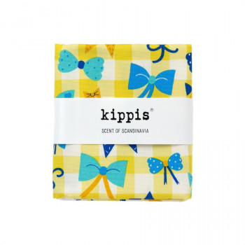 kippis キッピス オックス生地 50cm着分 Rusetti/踊るリボン イエロー KPOK-99B
