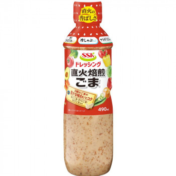 SSK 直火焙煎ごまドレッシング 490ml×12個入 362684
