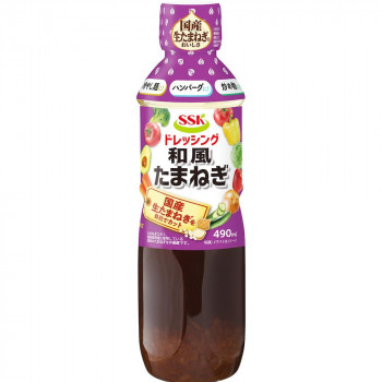 SSK 和風たまねぎドレッシング 490ml×12個入 362685