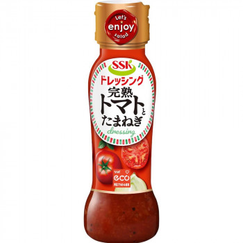 SSK 完熟トマトとたまねぎドレッシング 160ml×12個入 360246