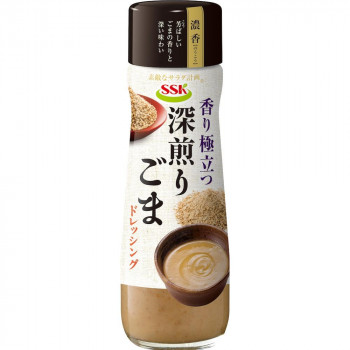 SSK 香り極立つ深煎りごまドレッシング 180ml×12個入 362723