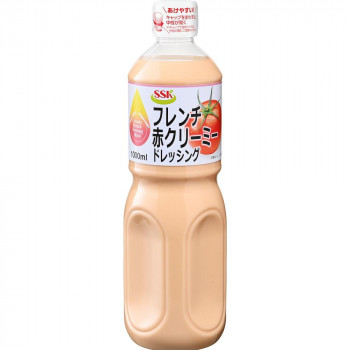 SSK フレンチ赤クリーミードレッシング 1L×8個入 362030