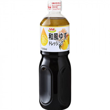 SSK 和風ゆずドレッシング 1L×8個入 362495