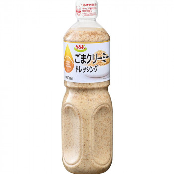 SSK ごまクリーミードレッシング 1L×8個入 362098