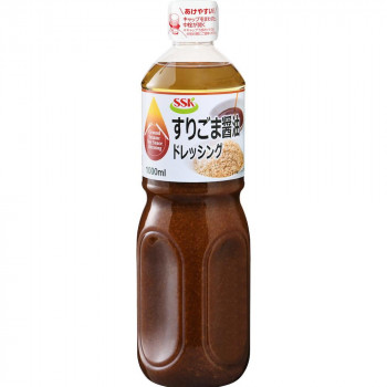 SSK すりごま醤油ドレッシング 1L×8個入 362470