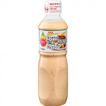 SSK TACO SALADドレッシング 490ml×12個入 362516