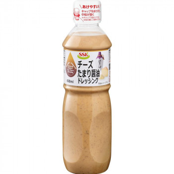 SSK チーズたまり醤油ドレッシング 490ml×12個入 362514