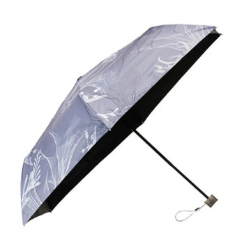 Waterfront ウォーターフロント memorif. 全天候 折 55cm うつろう花影 S355-1310GY1-BG