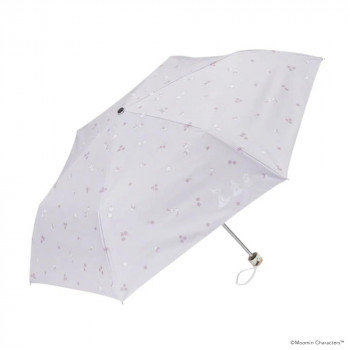 MOOMIN ムーミン 晴雨兼用傘 折 50cm リトルミイのりんご狩り S350-0812LP1-B0