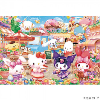 ビバリー ジグソーパズル サンリオ ドーナツショップへようこそ! 1000ピース 1000-168
