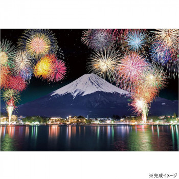 ビバリー ジグソーパズル 富士望む河口湖の花火 (山梨) 1000ピース 1000-162