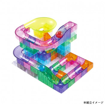 シルバーバック ボールがコロがるっブロックコースター54個セット 011075