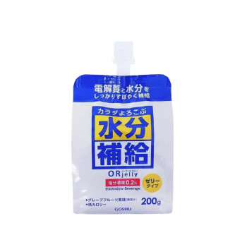 五洲薬品 カラダよろこぶ水分補給ORゼリー200g×20個