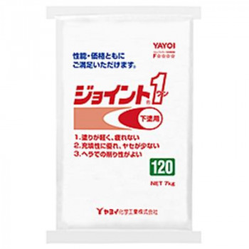 ヤヨイ化学 下塗用パテ ジョイント1(ワン)120 灰色 7kg(紙袋)