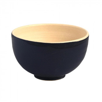 陶里 信楽焼 飯碗 ブラック飯碗 W510-03