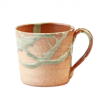 陶里 信楽焼 マグカップ 茜マグカップ W404-04