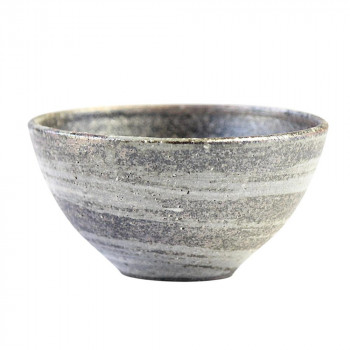陶里 信楽焼 飯碗 渦潮飯碗(大) W409-09