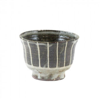陶里 信楽焼 酒器 十草ぐい呑 W417-03