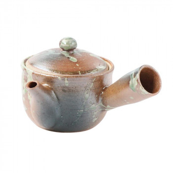 陶里 信楽焼 茶器 民芸急須 W315-03