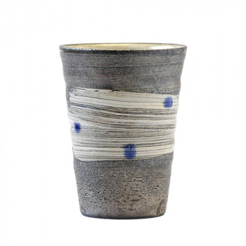 陶里 信楽焼 フリーカップ 天の川(青)フリーカップ W901-09