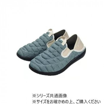 GERRY メンズ　かかとの踏めるスリッポン　もちもちインソール　デニム/サックス GR-6592Lサイズ(27.0)