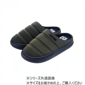 GERRY メンズ　スリッポン　ふかふかインソール　軽量　室内外兼用　カーキ GR-6572 Mサイズ(26.0)