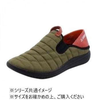 GERRY レディース　難燃 モックシューズ 高反発もちもちインソール　カーキ GR-5550 Sサイズ(22.0)