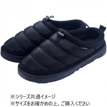 GERRY レディース　スリッポン　中綿　ライニングメッシュ加工　ブラック GR-5571 Mサイズ(23.0)