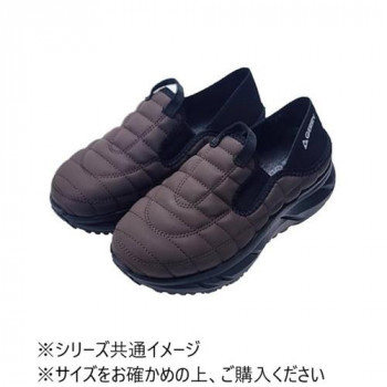 GERRY レディース　かかとが踏める軽量スリッポンスニーカー　ダークブラウン GR-5599 Sサイズ(22.0)