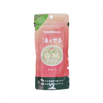 友桝飲料 果実アイス白桃80g 36本入 2415005