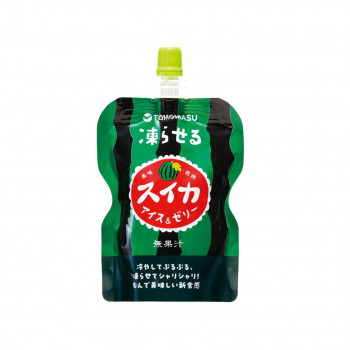 友桝飲料 果実アイス＆ゼリー  スイカ130g 30本入 2435000