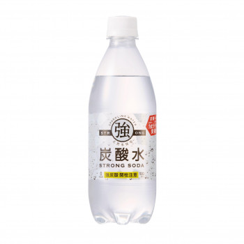 友桝飲料 強炭酸水(友桝)500ml 24本入 2102131