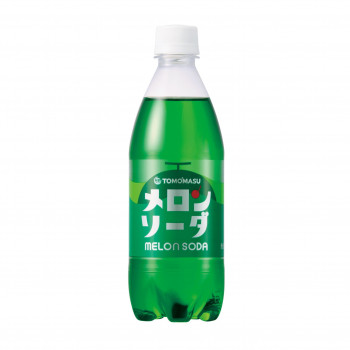 友桝飲料 メロンソーダ(友桝)500ml 24本入 2102589