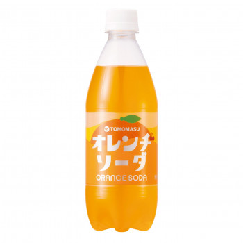 友桝飲料 オレンジソーダ(友桝)500ml 24本入 2102656